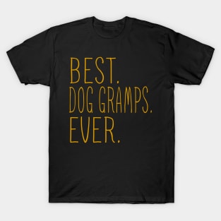 Best Dog Gramps Ever Cool T-Shirt